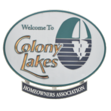 Colony Lakes Sign
